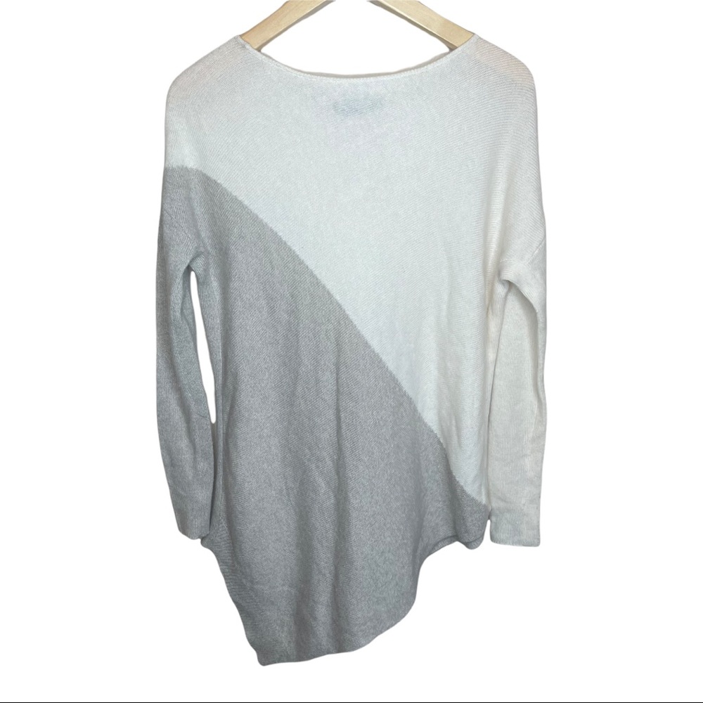 Alice + Olivia Asymmetrical Color Block Sweater - image 3